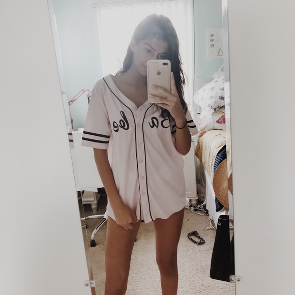 “babe” pink baseball tee - Picture 2 of 2